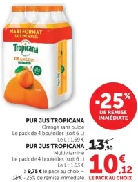 Pur jus Tropicana