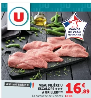 Escalope de Veau Filière U