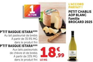 Fromage P'tit Basque Istara
