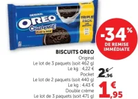 Biscuits Oreo