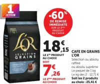Café en grains L'Or