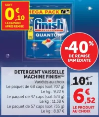 Détergent vaisselle machine Finish