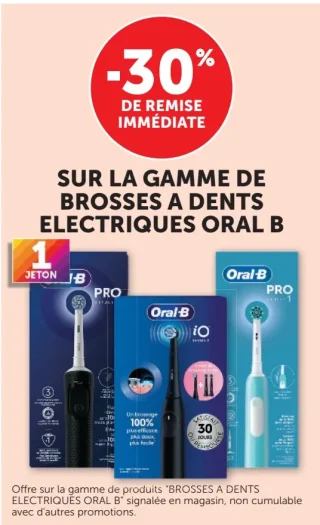 Brosses à dents électriques Oral B