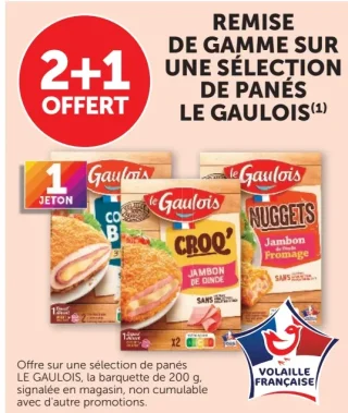 Sélection de panés Le Gaulois