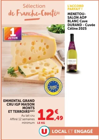 Emmental Grand Cru IGP Maison Monts et Terroirs