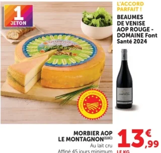 Morbier AOP Le Montagnon