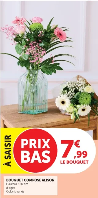 Bouquet composé Alison