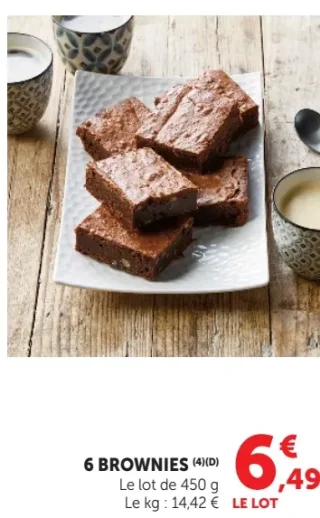 6 Brownies