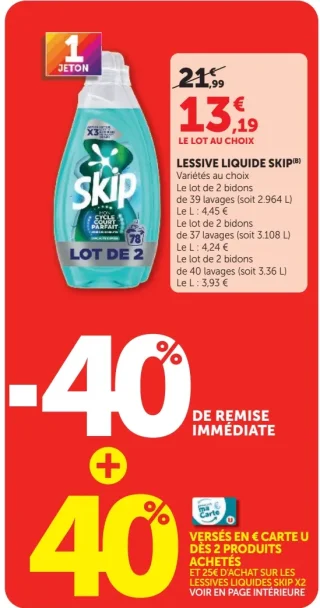 Lessive liquide Skip