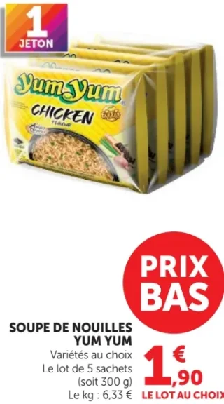 Soupe de Nouilles Yum Yum