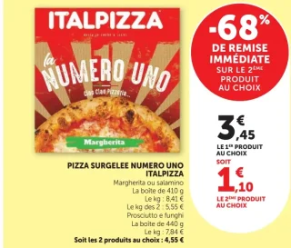 PIZZA SURGELEE NUMERO UNO ITALPIZZA