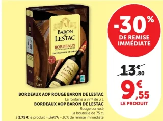 Bordeaux AOP Rouge Baron de Lestac