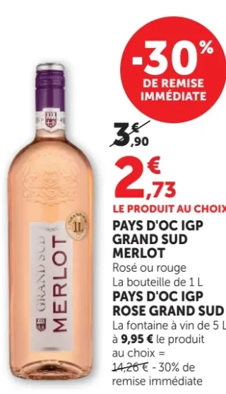 Pays d'Oc IGP Grand Sud Merlot