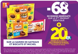 Gâteaux et biscuits St Michel