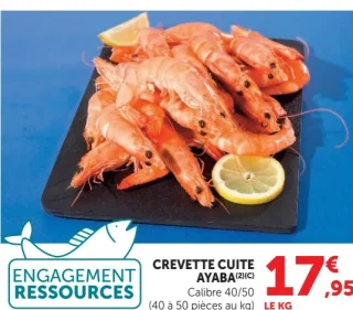 Crevette Cuite Ayaba