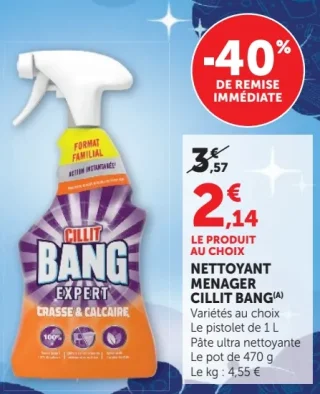 NETTOYANT MENAGER CILLIT BANG(A)
