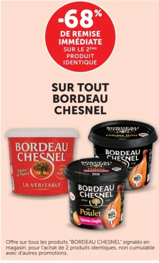 Gamme de rillettes Bordeau Chesnel