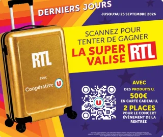 Derniers Jours pour Gagner La Super Valise RTL