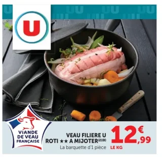 Veau Filière U Roti ★★ a mijoter