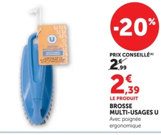 Brosse multi-usages U