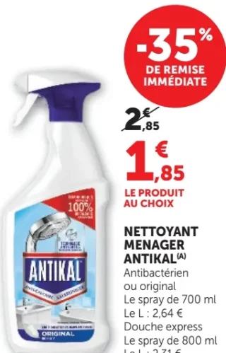 NETTOYANT MENAGER ANTIKAL