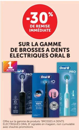 La gamme de brosses à dents électriques Oral-B