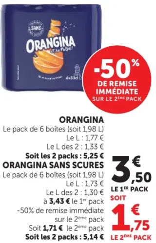 Orangina Sans Sucres