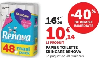 Papier Toilette Skincare Renova