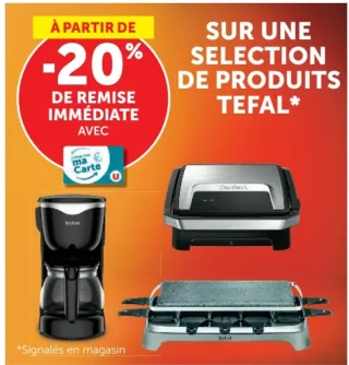 Sélection de produits Tefal