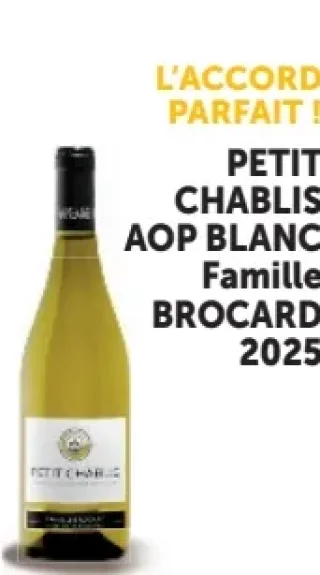 PETIT CHABLIS AOP BLANC Famille BROCARD
