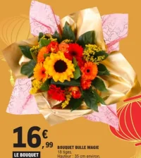 Bouquet Bulle Magie Quartier Fleurs