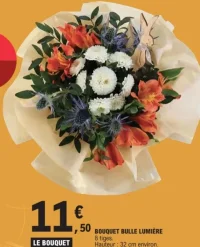 Bouquet Bulle Lumière Quartier Fleurs