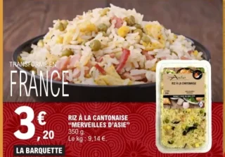Riz à la cantonaise Merveilles d'Asie