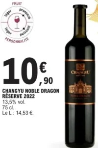 CHANGYU NOBLE DRAGON RÉSERVE 2022