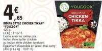 Indian style chicken tikka Youcook