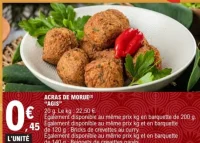 Acras de Morue "Agis"