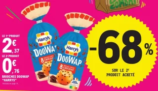 Brioches Doowap Harrys aux pépites de chocolat