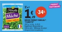 Mâche format familial Florette