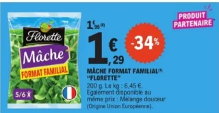 Mâche format familial Florette