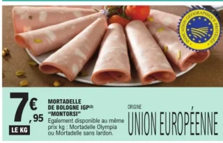 Mortadelle de Bologne IGP "MONTORSI"