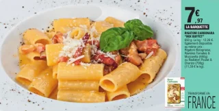 Rigatoni Carbonara "Mix Buffet"