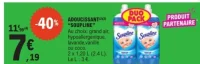 Adoucissant "Soupline" Duo Pack