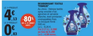 Desodorisant textile "Febreze"