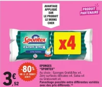 EPONGES "SPONTEX"