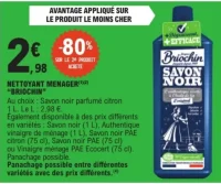 Nettoyant ménager Briochin Savon Noir