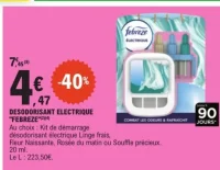 Désodorisant électrique Febreze
