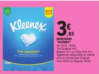 Mouchoirs Kleenex The Original