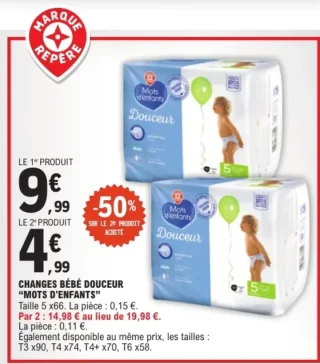 Changes Bébé Douceur Mots d'Enfants