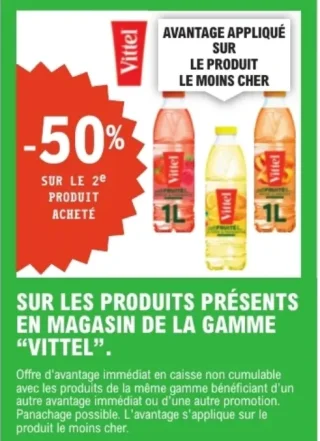 Produits de la gamme "VITTEL"