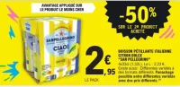 Boisson pétillante italienne Citron Dolce "SAN PELLEGRINO"